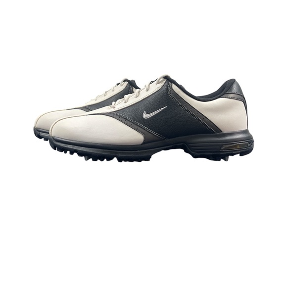 Nike Other - Nike Heritage Golf Spike Shoes White Black 418624-101 Men’s Size US 8.5 NWOB